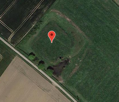 Motte féodale Chemin du Tom à Zuytpeene 