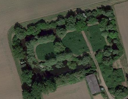 Motte féodale Rue du Plessy à Vieux-Berquin