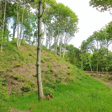Motte féodale des Bourgs Heusas à Pléven