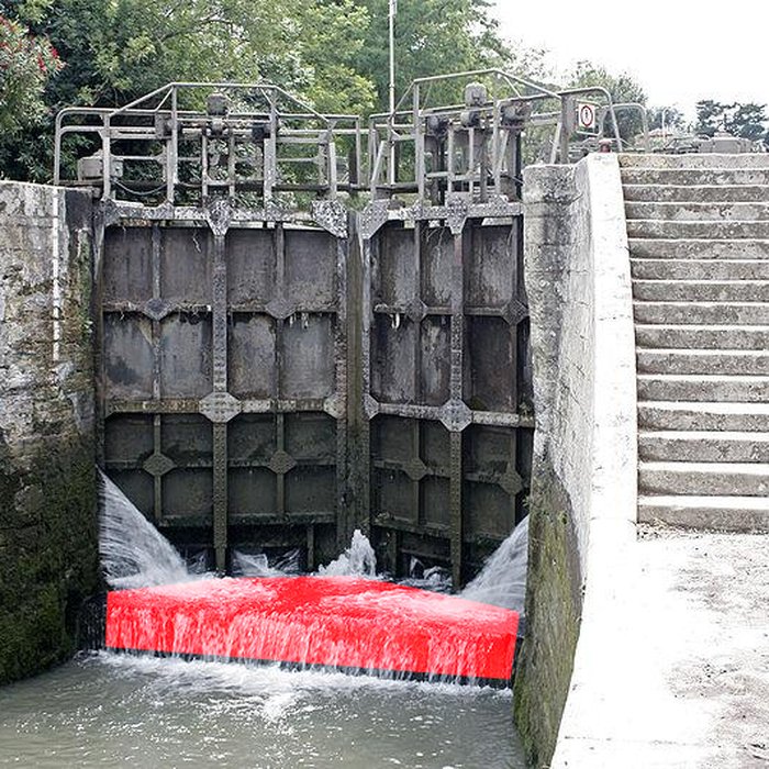 Photo de Canal du Midi : Écluses de Fonserannes