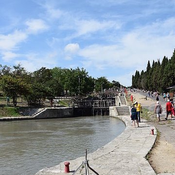 Canal du Midi : Écluses de Fonserannes