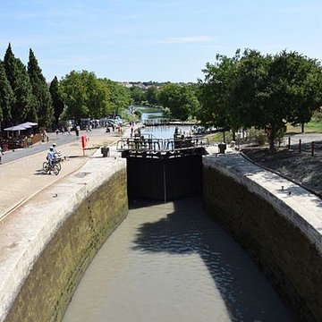 Canal du Midi : Écluses de Fonserannes