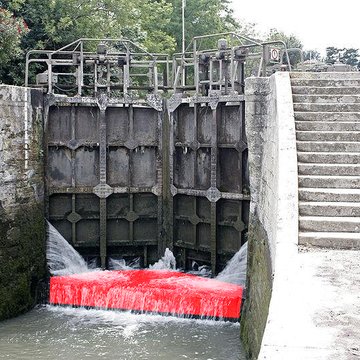 Canal du Midi : Écluses de Fonserannes