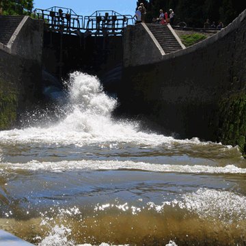 Canal du Midi : Écluses de Fonserannes