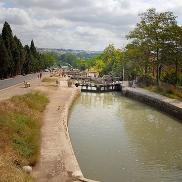 Canal du Midi : Écluses de Fonserannes
