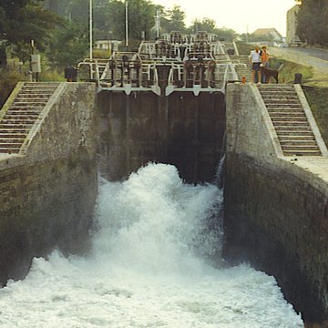 Canal du Midi : Écluses de Fonserannes
