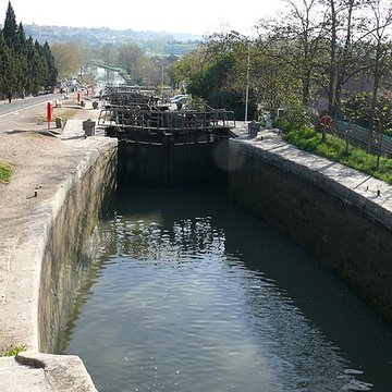 Canal du Midi : Écluses de Fonserannes
