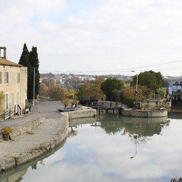 Canal du Midi : Écluses de Fonserannes