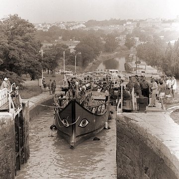 Canal du Midi : Écluses de Fonserannes
