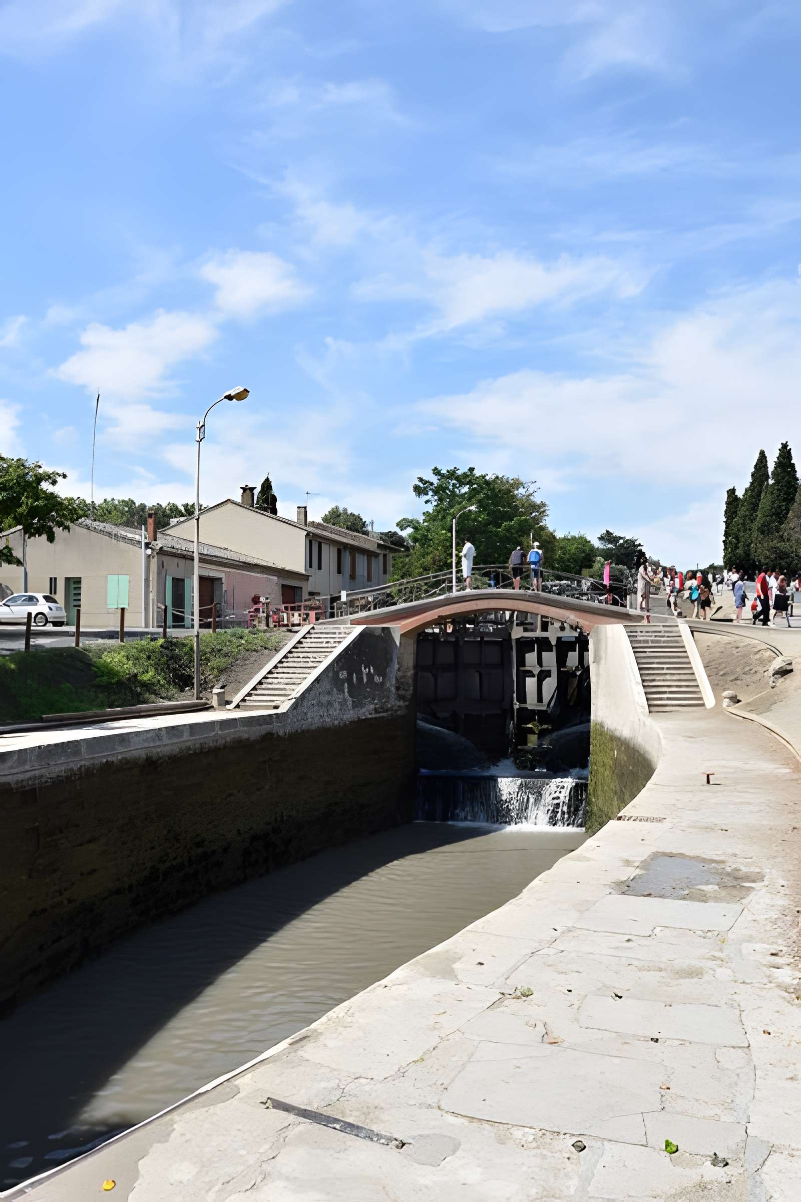 Canal du Midi : Écluses de Fonserannes