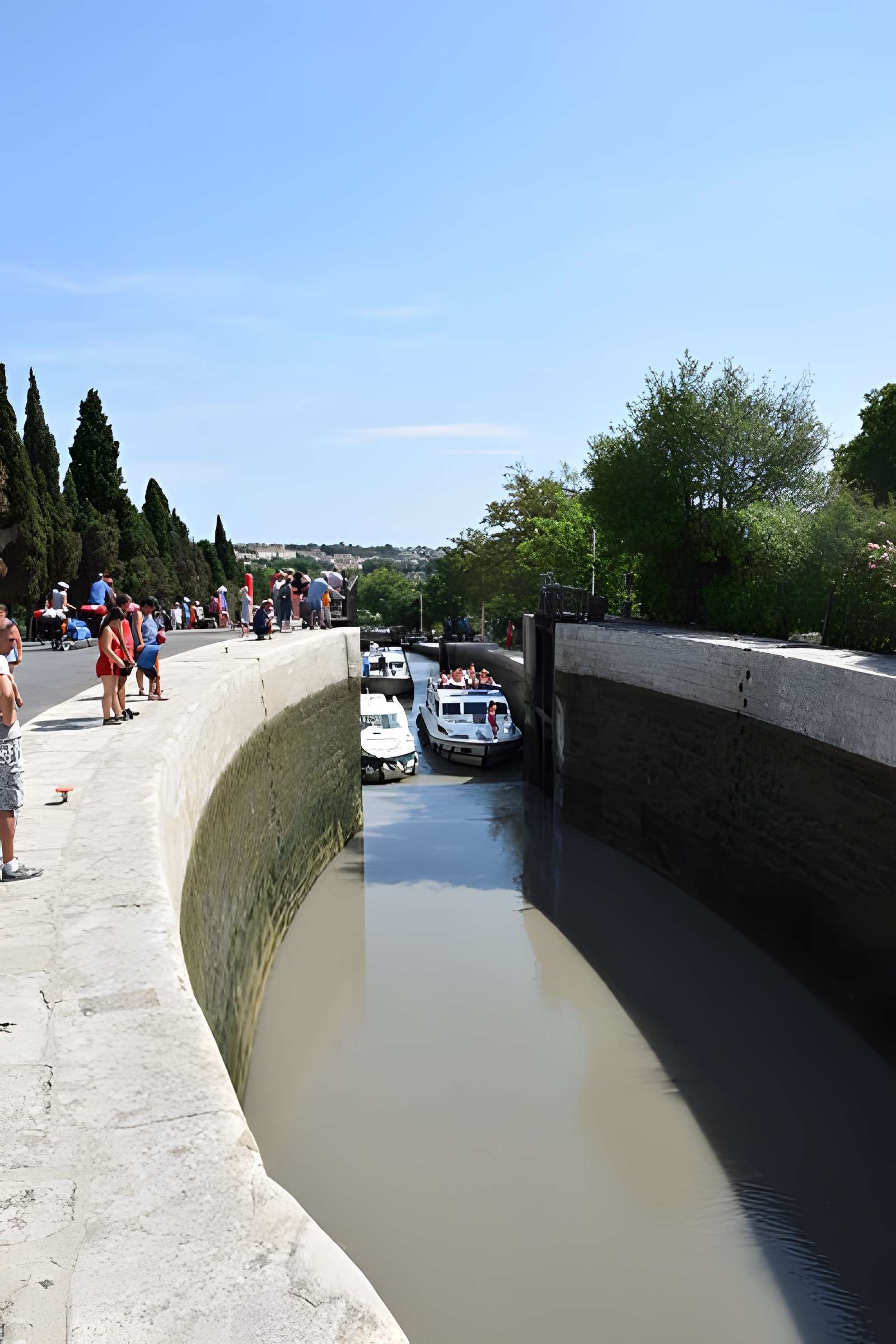 Canal du Midi : Écluses de Fonserannes