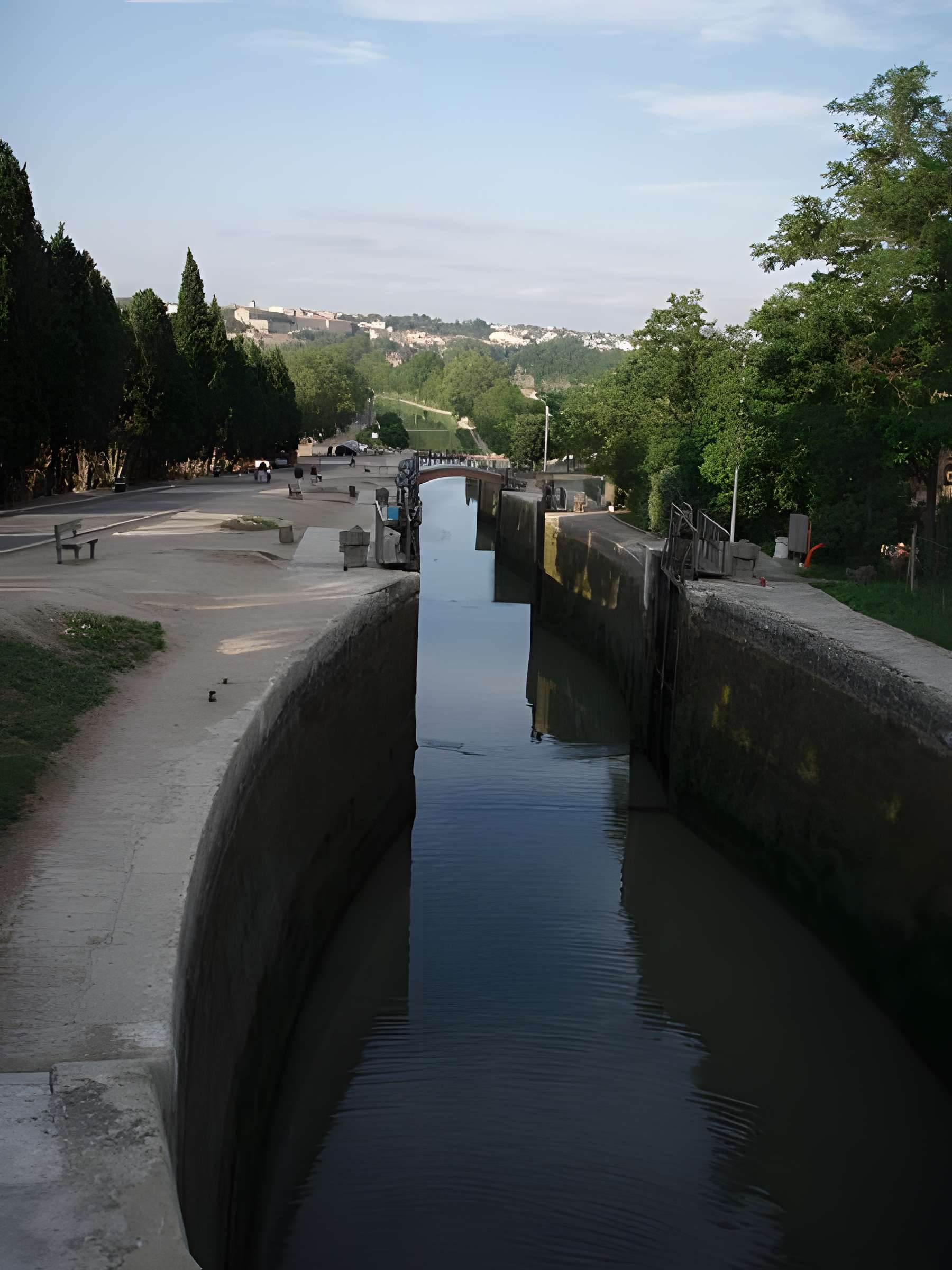 Canal du Midi : Écluses de Fonserannes