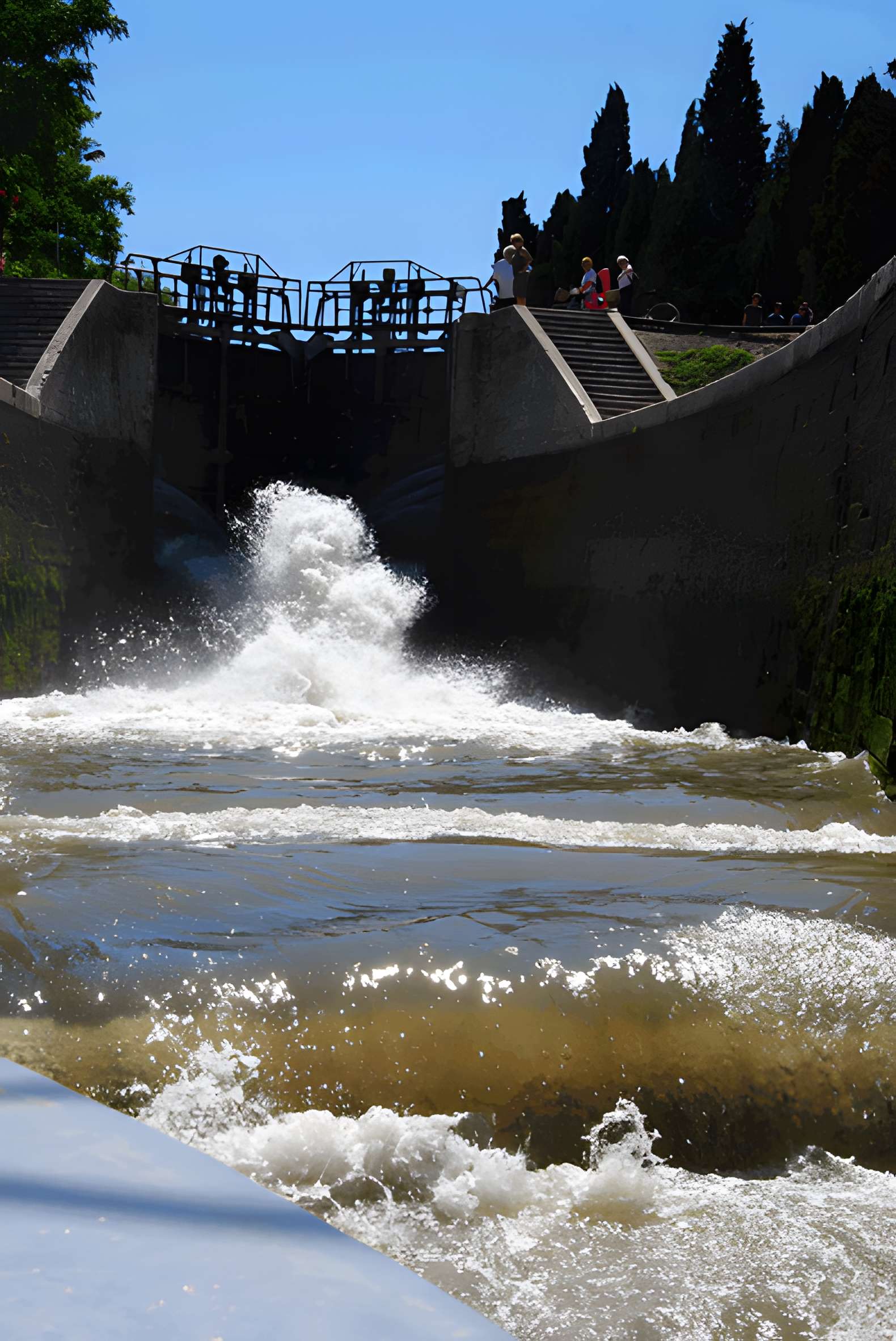 Canal du Midi : Écluses de Fonserannes