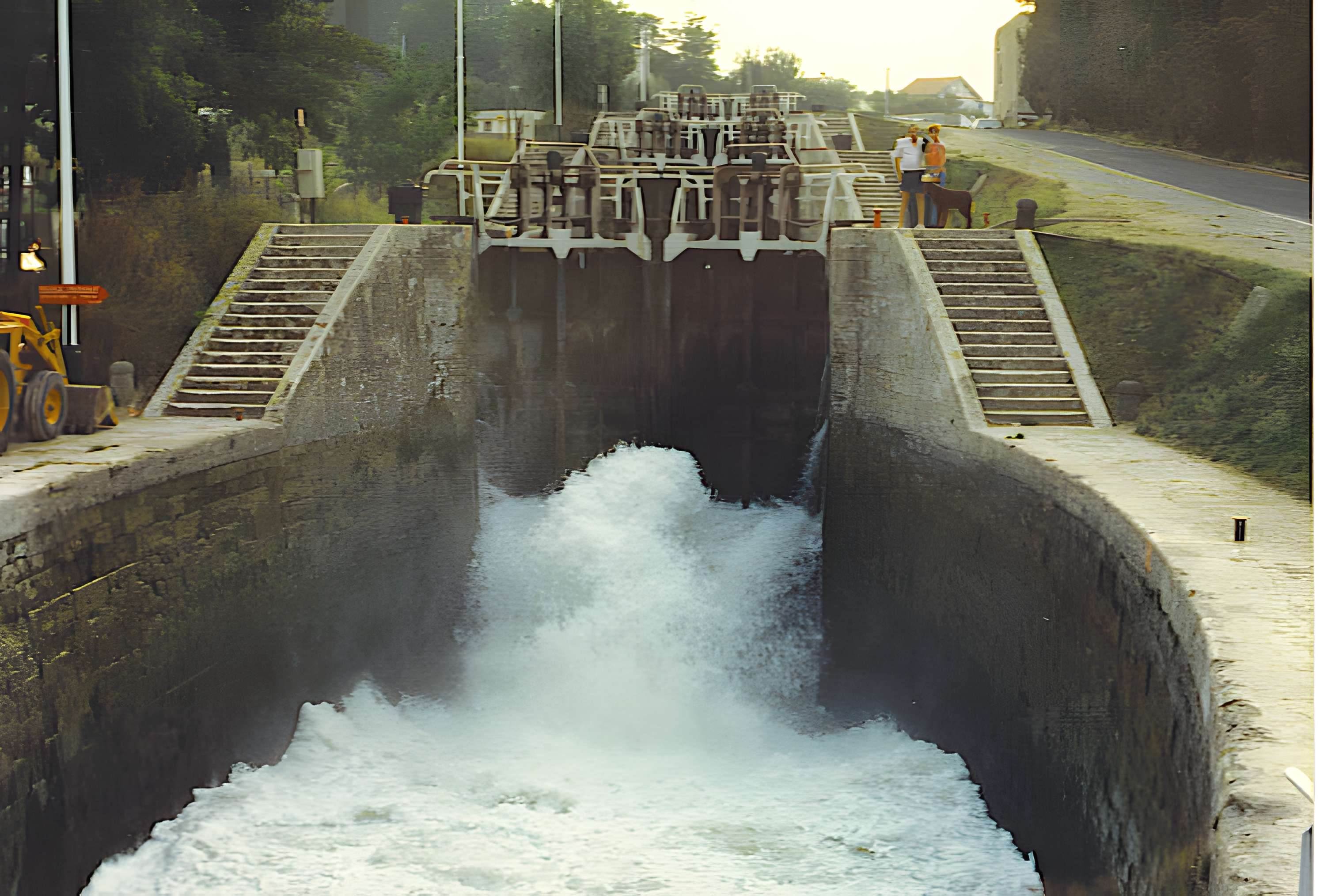 Canal du Midi : Écluses de Fonserannes