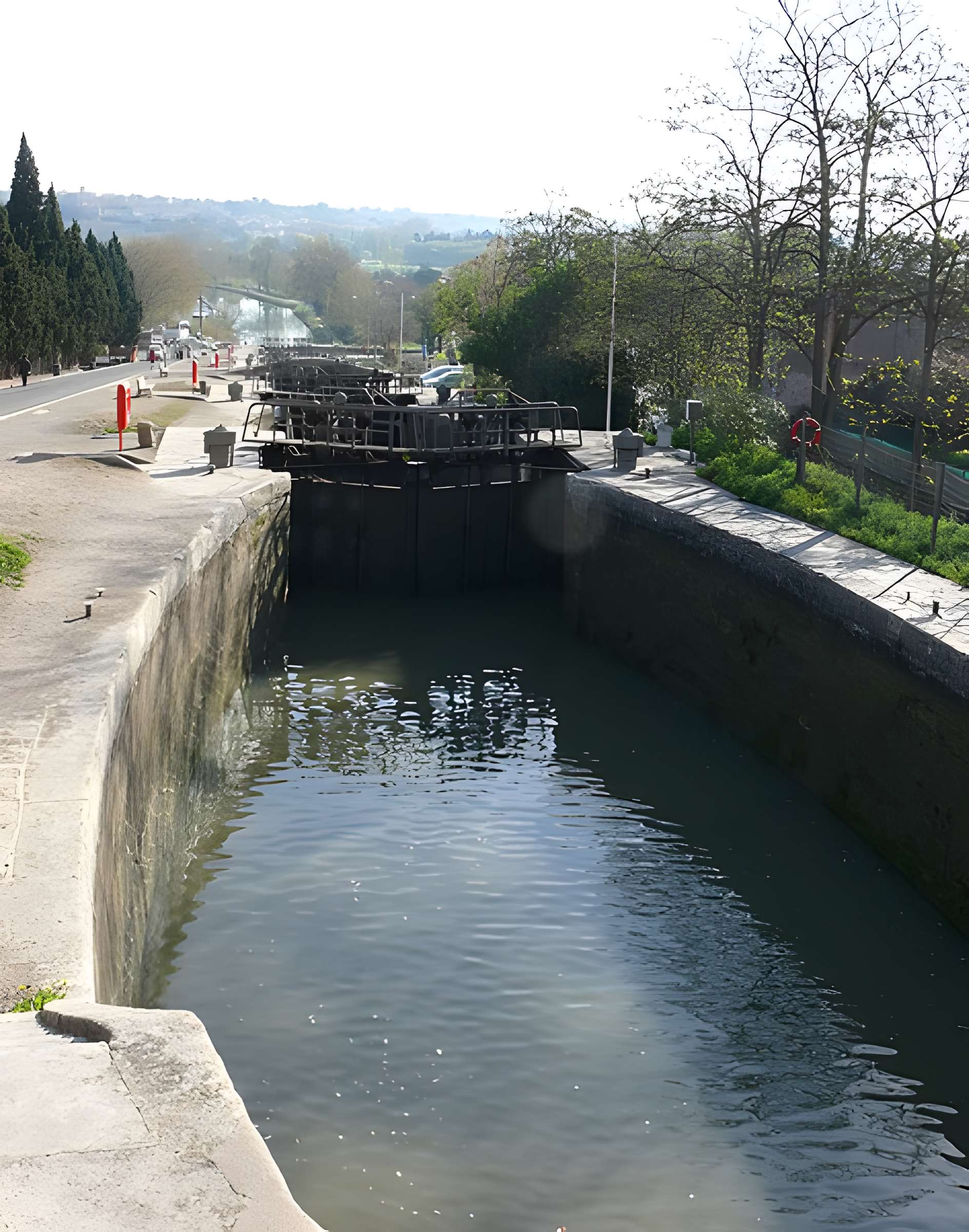 Canal du Midi : Écluses de Fonserannes