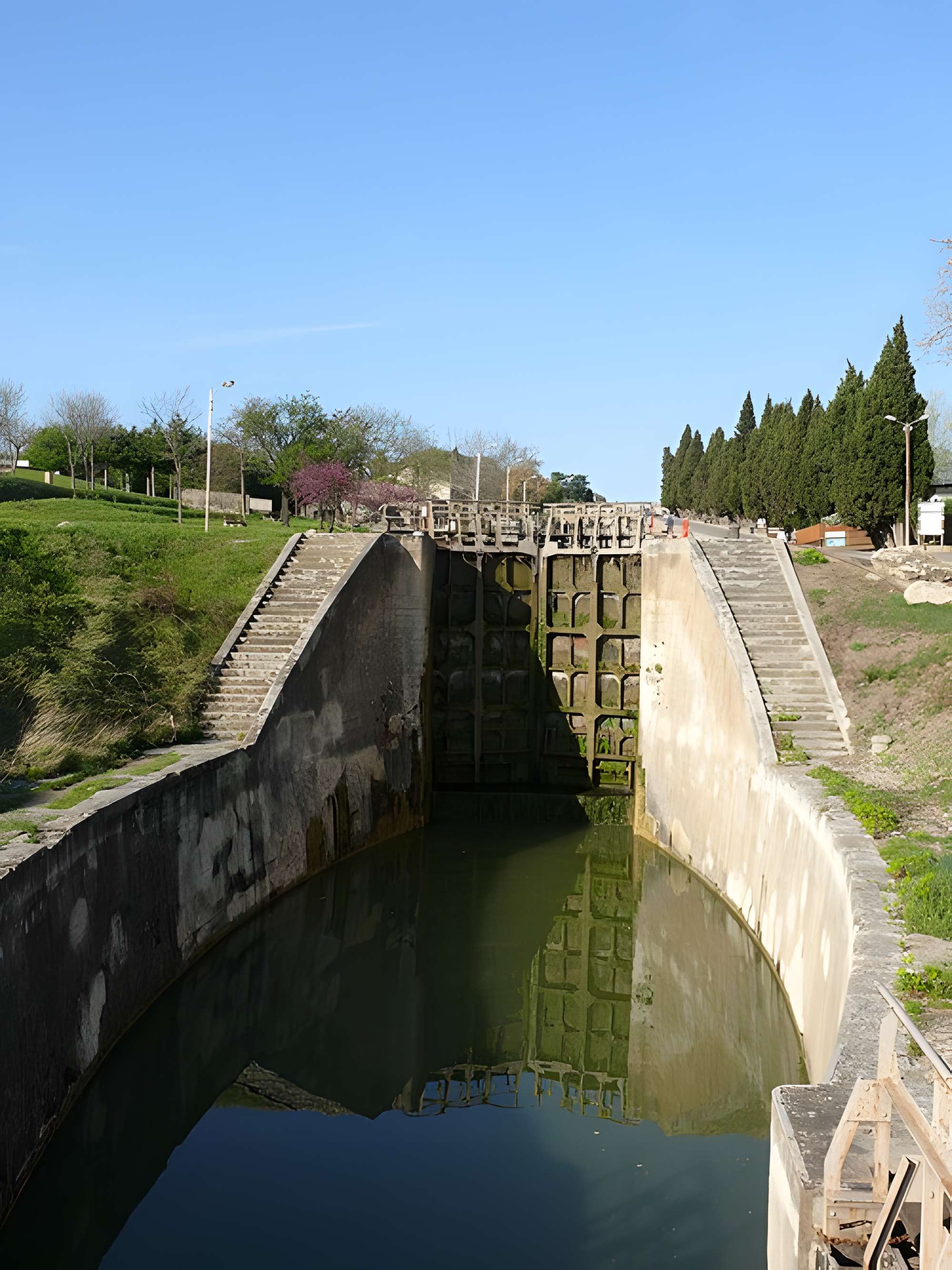 Canal du Midi : Écluses de Fonserannes
