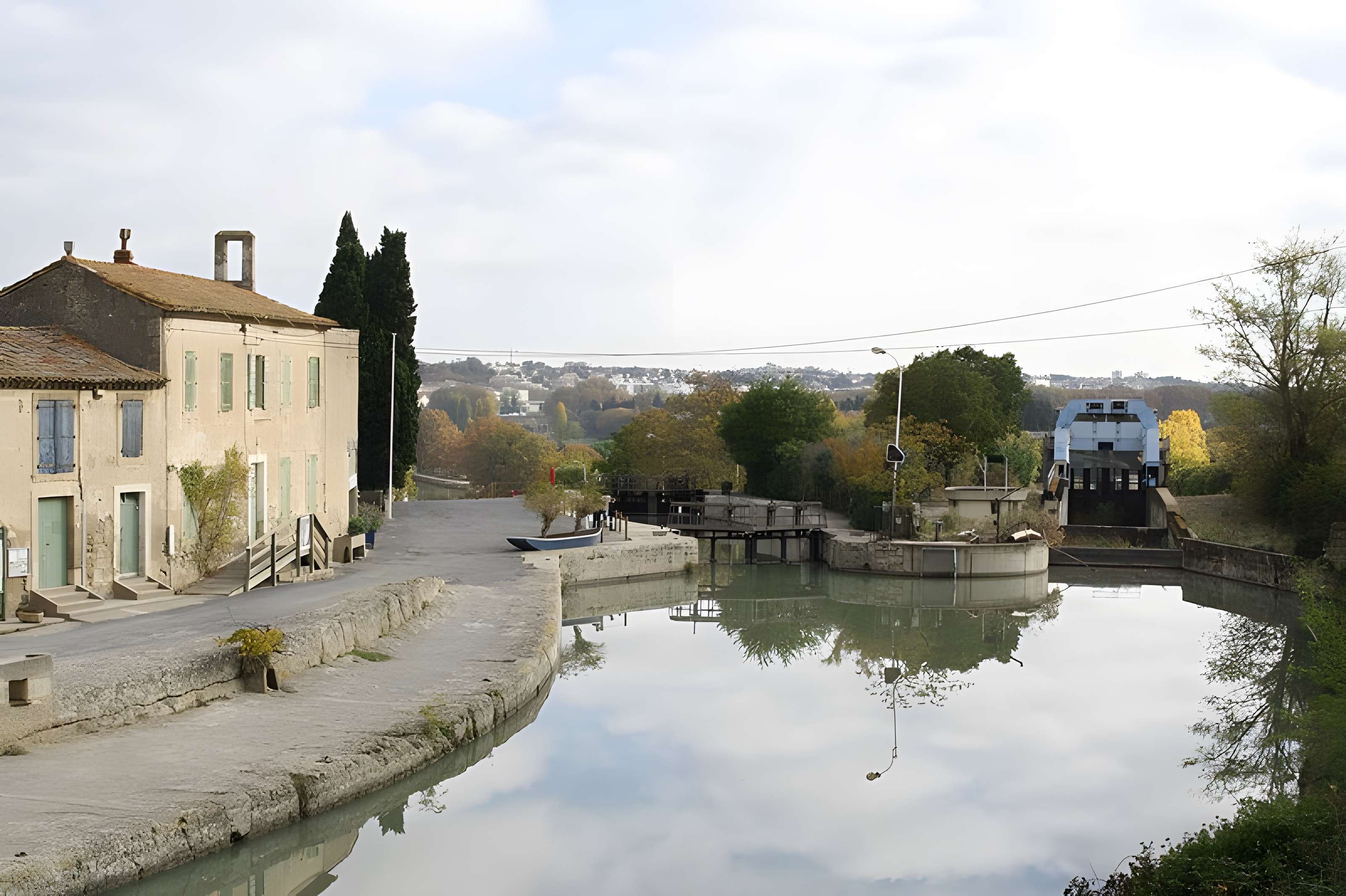 Canal du Midi : Écluses de Fonserannes