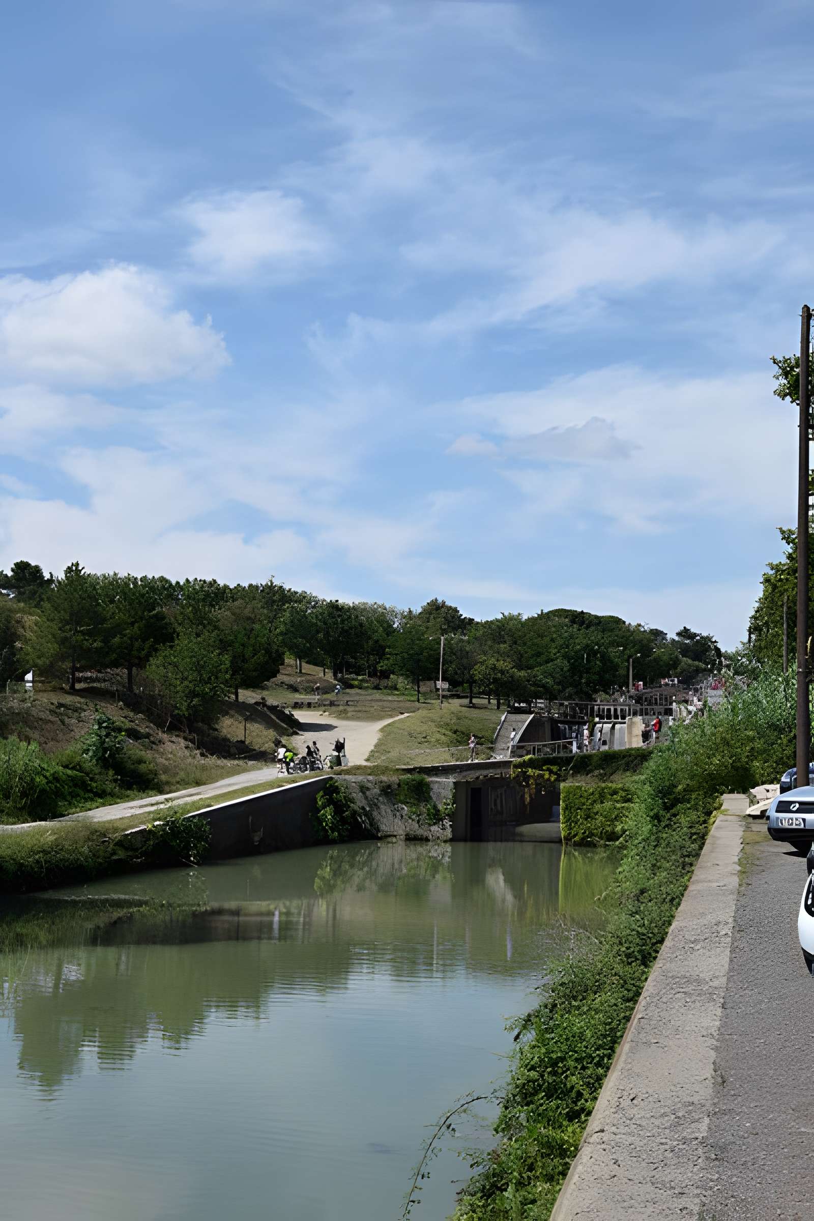 Canal du Midi : Écluses de Fonserannes