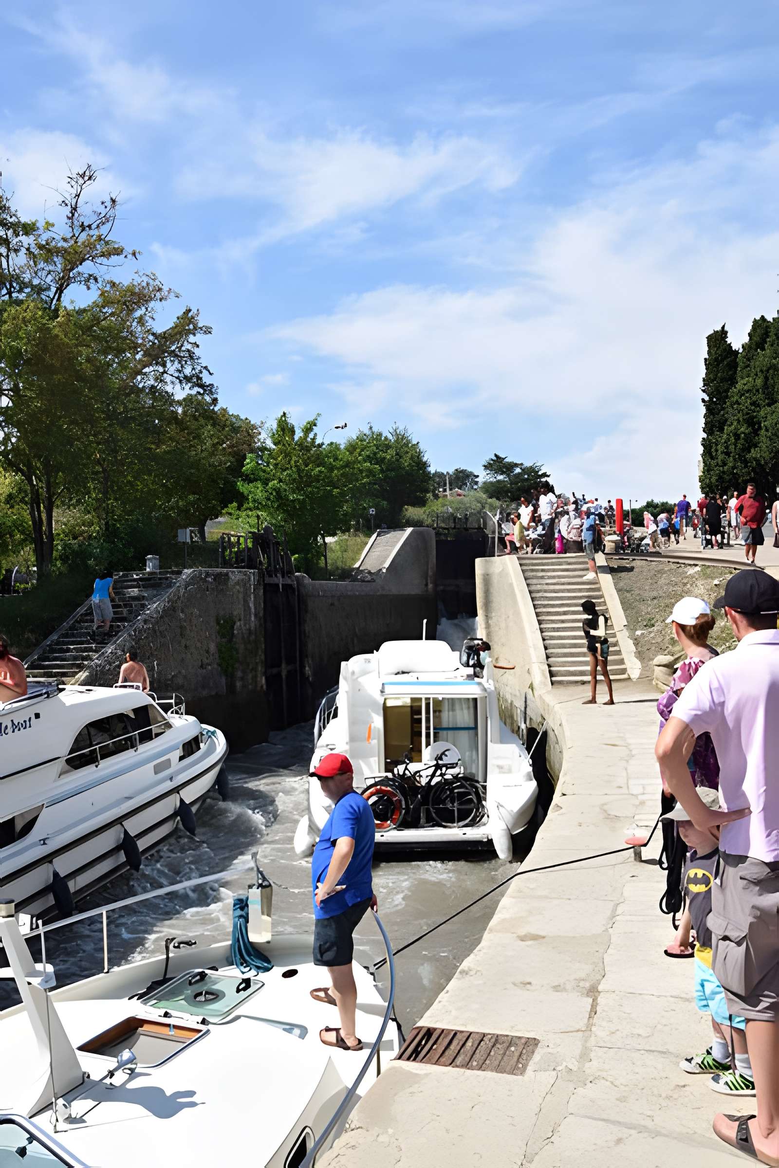 Canal du Midi : Écluses de Fonserannes
