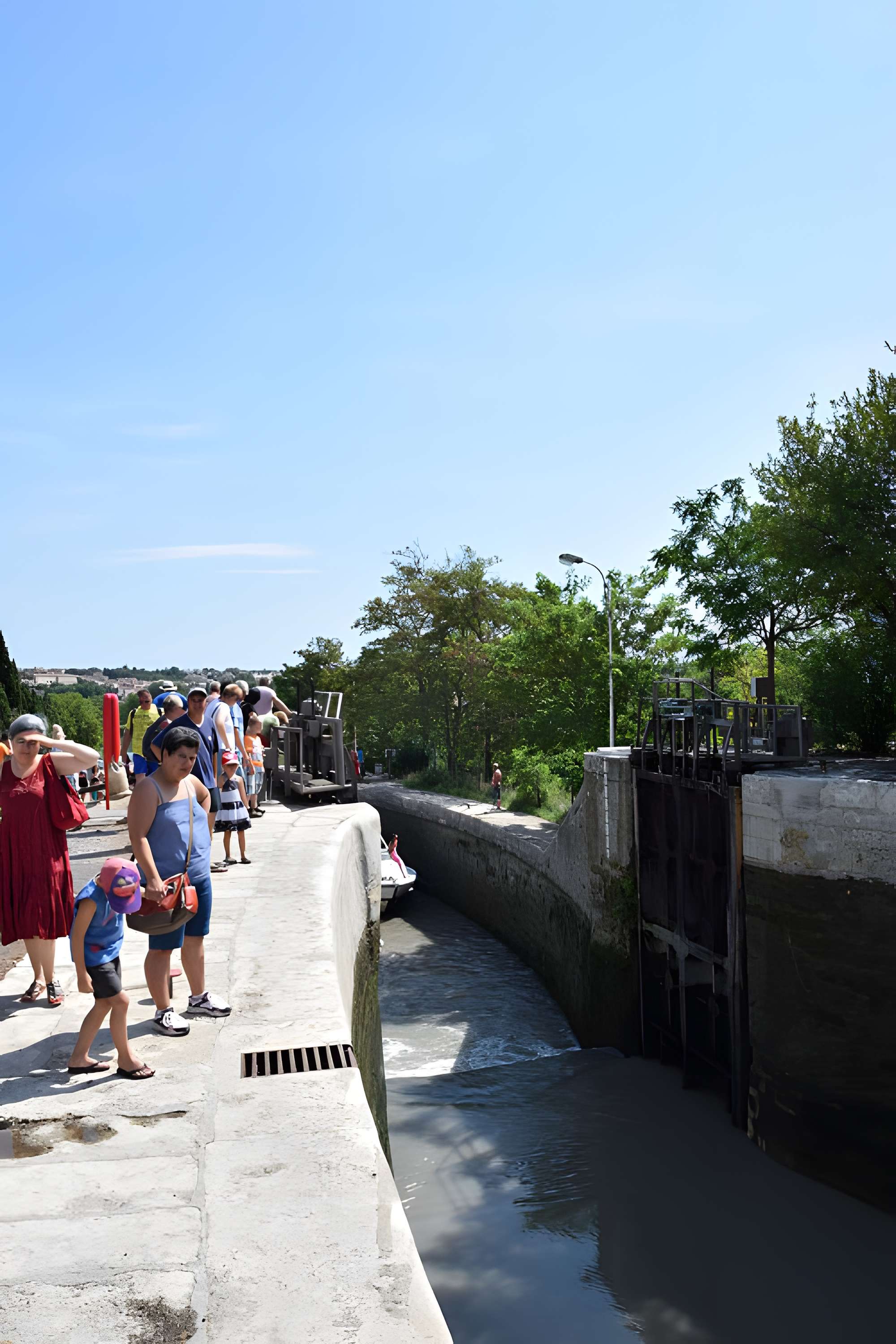 Canal du Midi : Écluses de Fonserannes