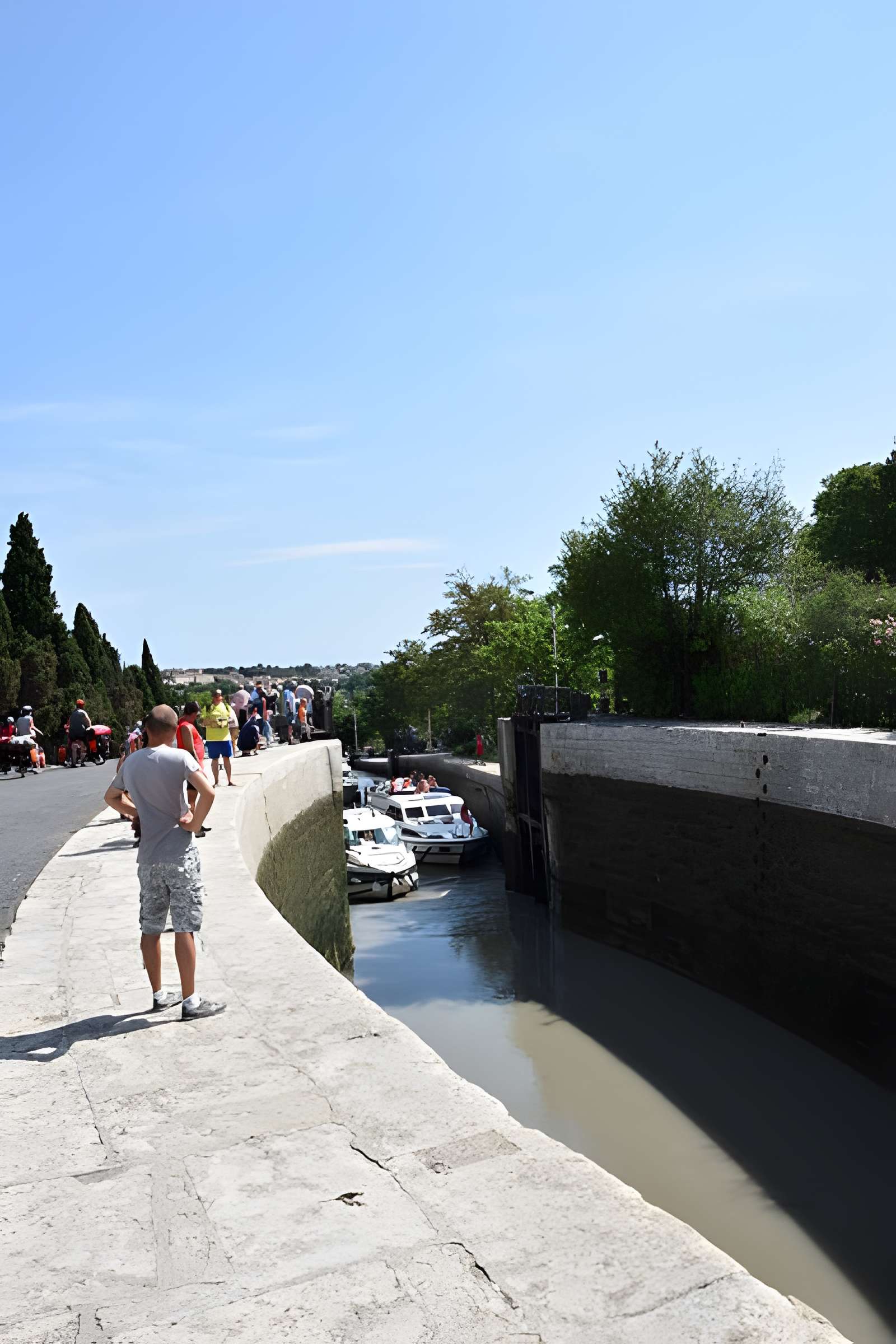 Canal du Midi : Écluses de Fonserannes