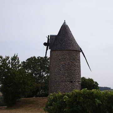 Moulin à vent de la Paille à Bessac
