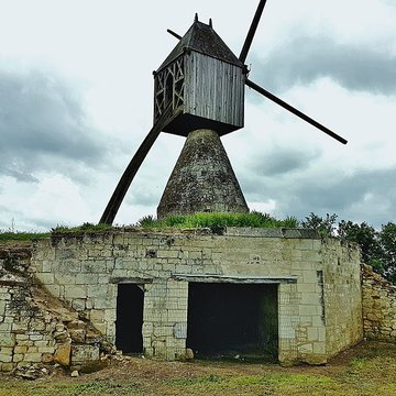 Moulin à vent de la Tranchée à Montsoreau