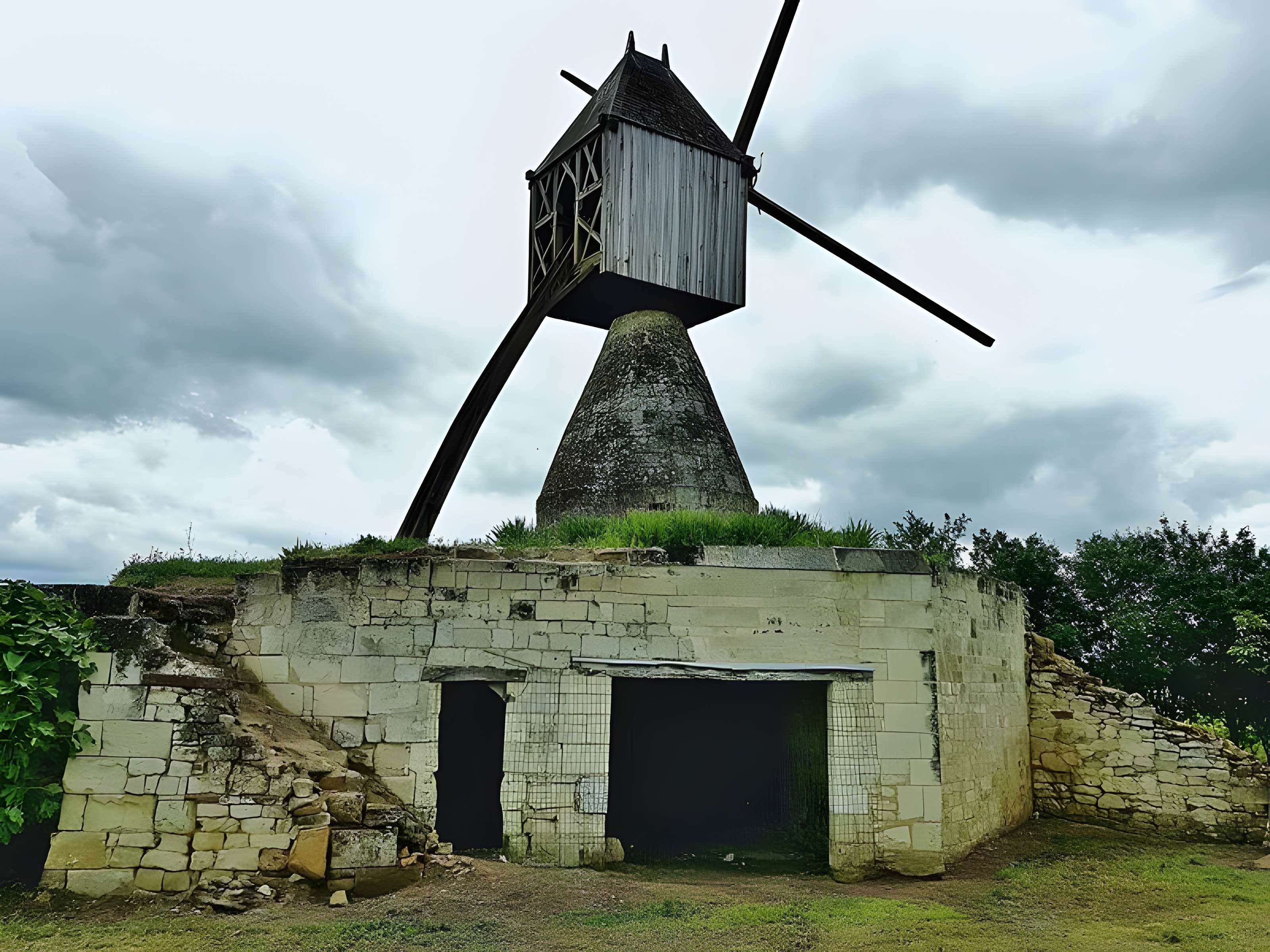 Moulin à vent de la Tranchée à Montsoreau