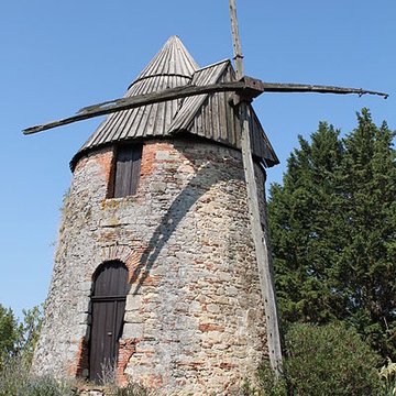 Moulin à vent en Carretou à Mascarville