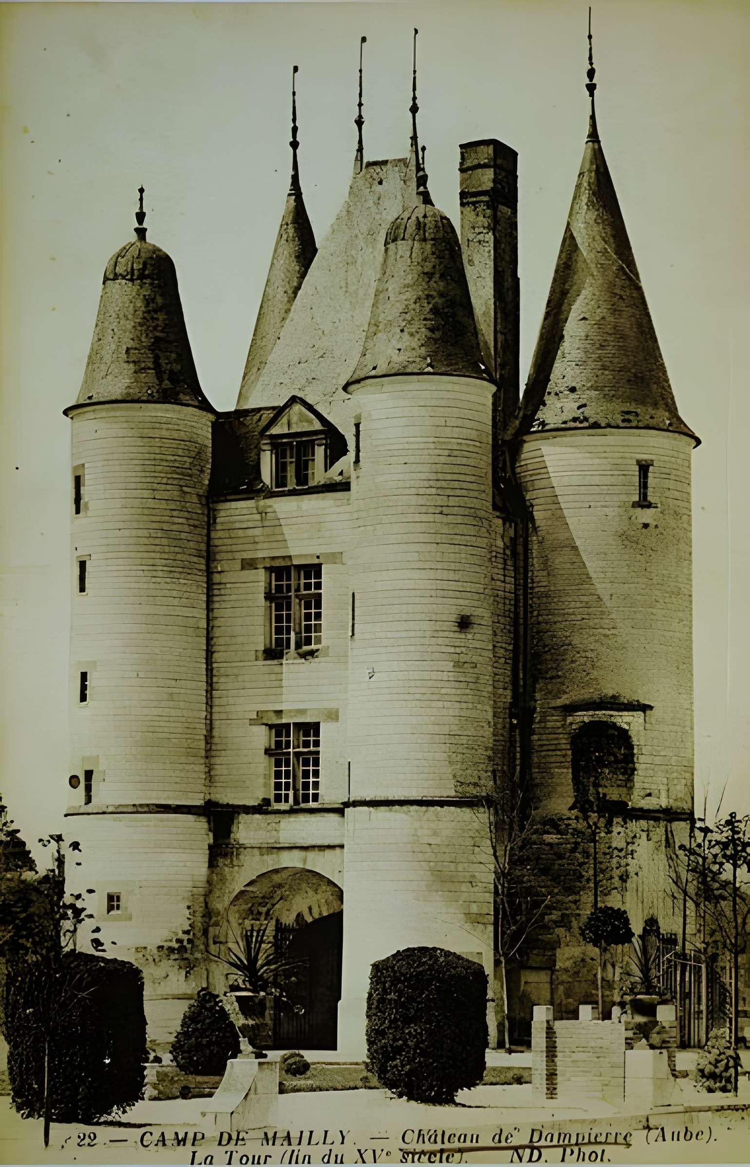 Château de Dampierre dans l'Aube