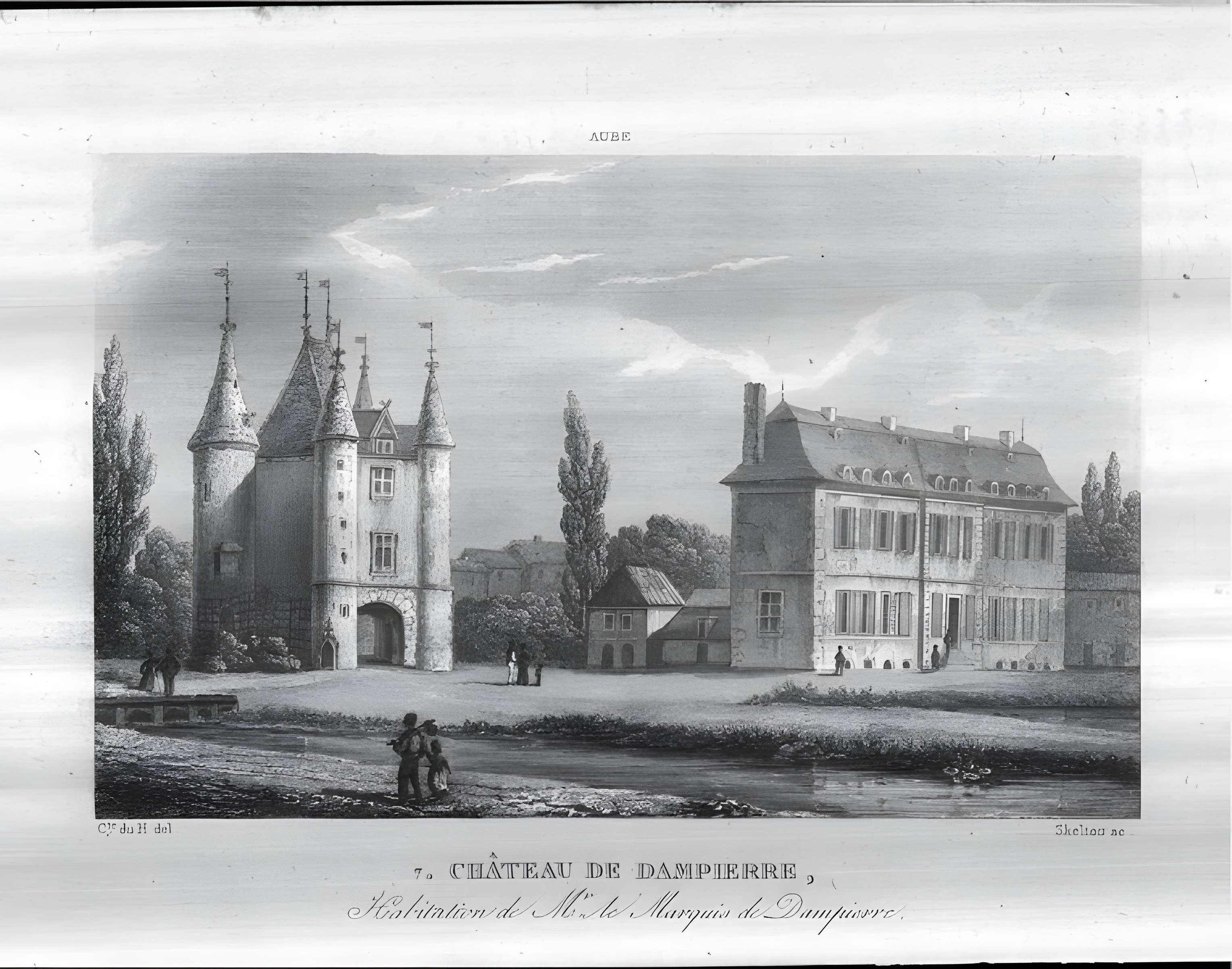 Château de Dampierre dans l'Aube