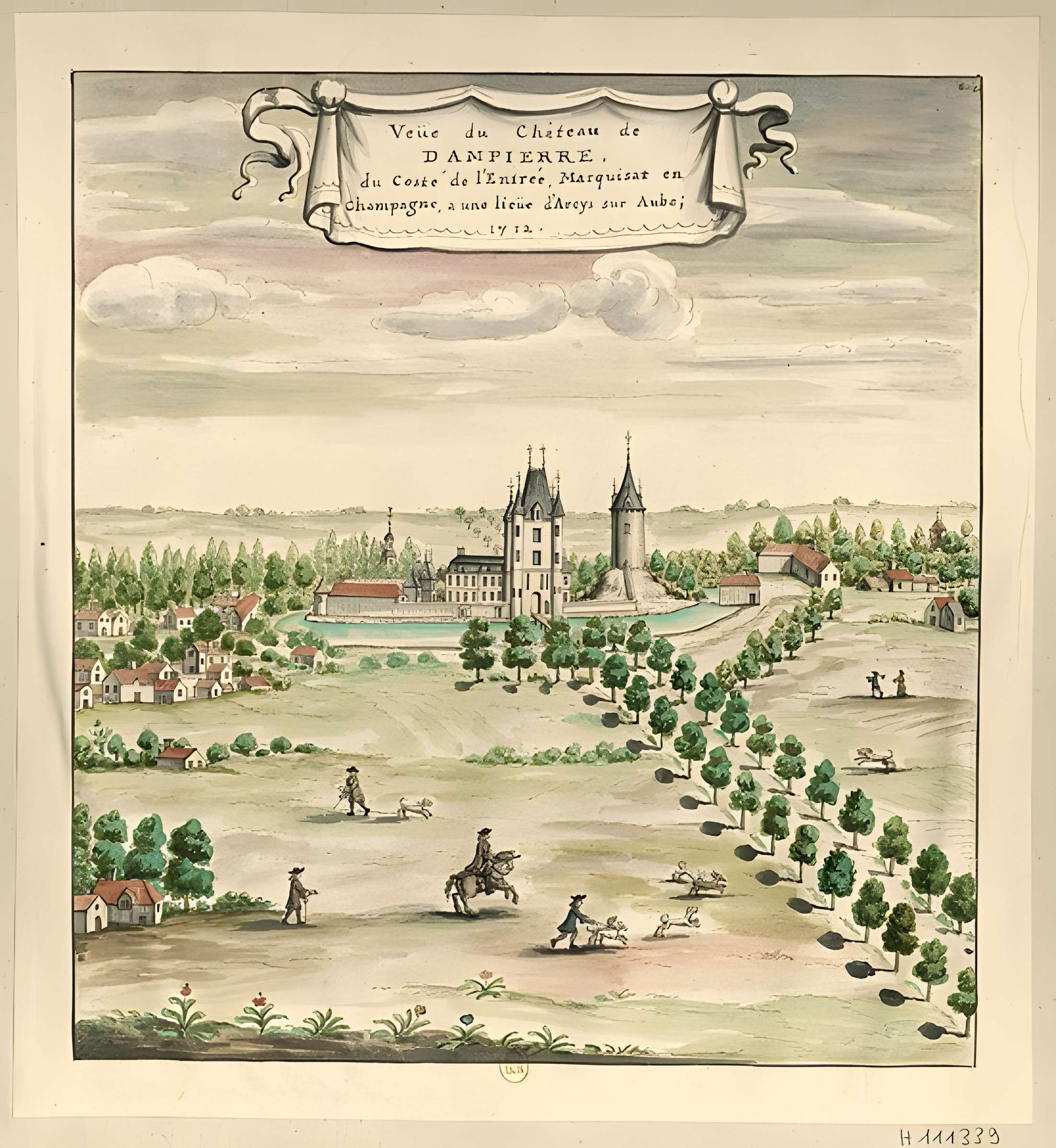 Château de Dampierre dans l'Aube