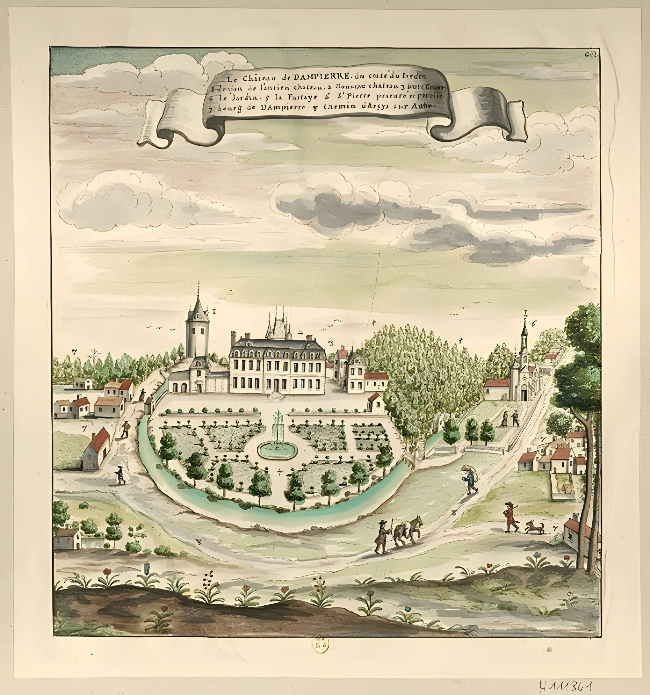 Château de Dampierre dans l'Aube