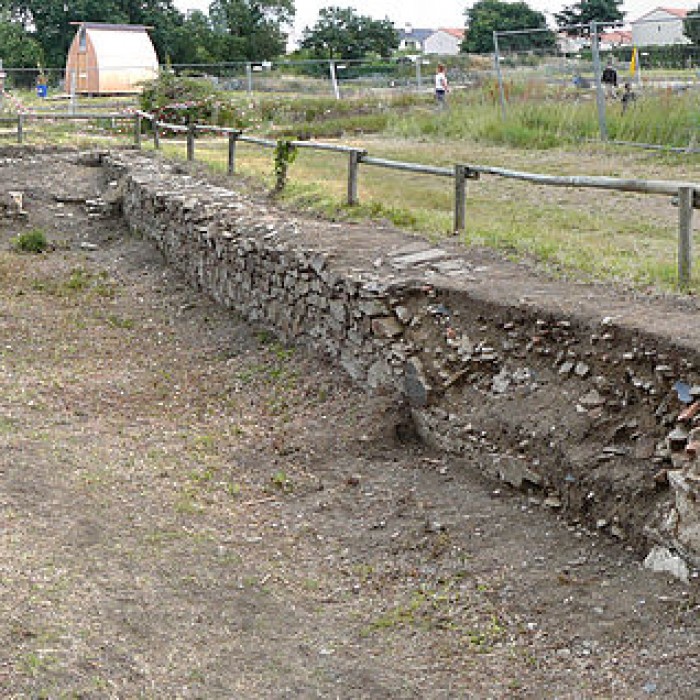 Photo de Mur gallo-romain de Saint-Lupien à Rezé