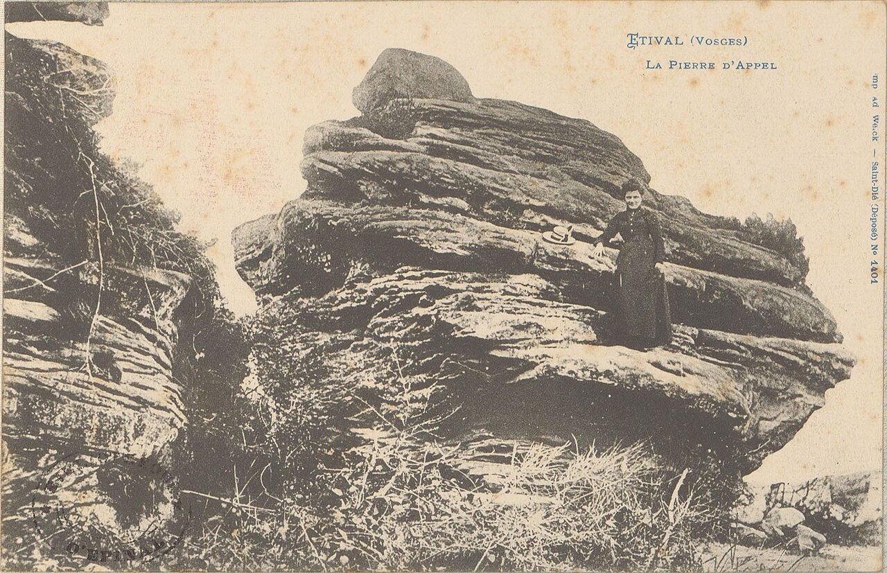 Oppidum celtique de la Pierre d'Appel à Étival-Clairefontaine