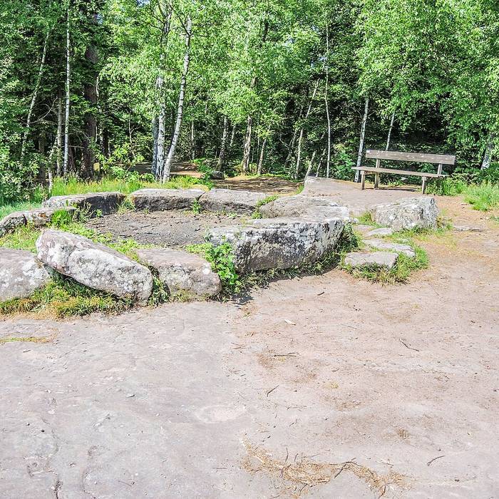 Photo de Oppidum celtique de la Pierre dAppel à Étival-Clairefontaine