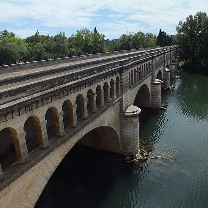 Photo de Canal du Midi : Pont-canal de lOrb
