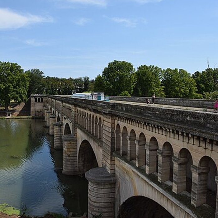 Photo de Canal du Midi : Pont-canal de lOrb