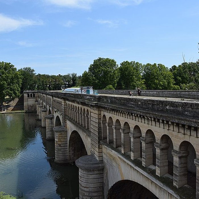Photo de Canal du Midi : Pont-canal de lOrb