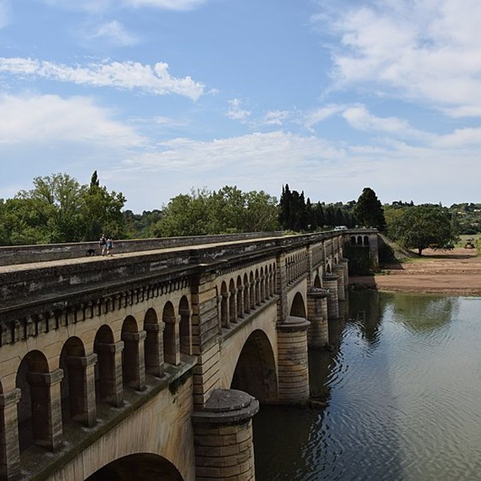Photo de Canal du Midi : Pont-canal de lOrb