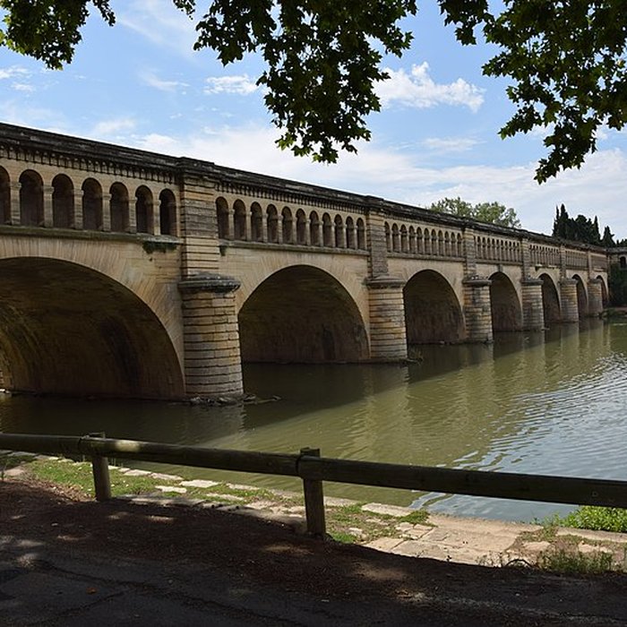 Photo de Canal du Midi : Pont-canal de lOrb