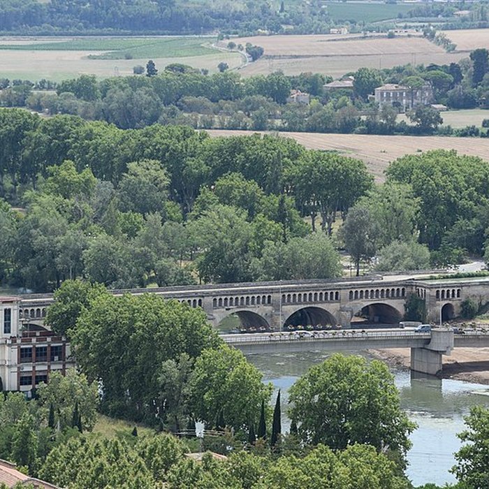 Photo de Canal du Midi : Pont-canal de lOrb