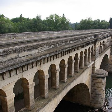 Canal du Midi : Pont-canal de lOrb