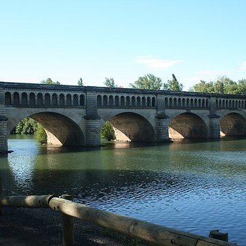 Canal du Midi : Pont-canal de lOrb