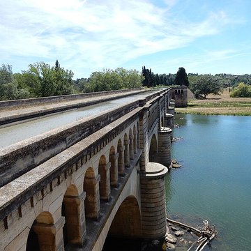 Canal du Midi : Pont-canal de lOrb