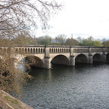 Canal du Midi : Pont-canal de lOrb