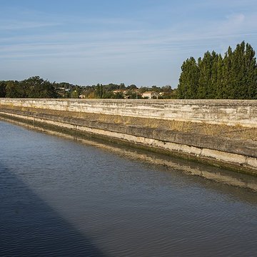 Canal du Midi : Pont-canal de lOrb