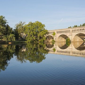 Canal du Midi : Pont-canal de lOrb