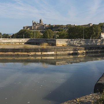 Canal du Midi : Pont-canal de lOrb