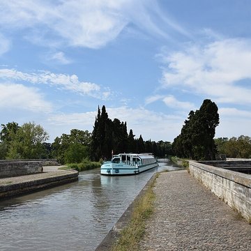 Canal du Midi : Pont-canal de lOrb